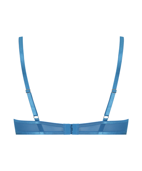 Ikke-formstøbt bøjle-bh Isabelle, Blå
