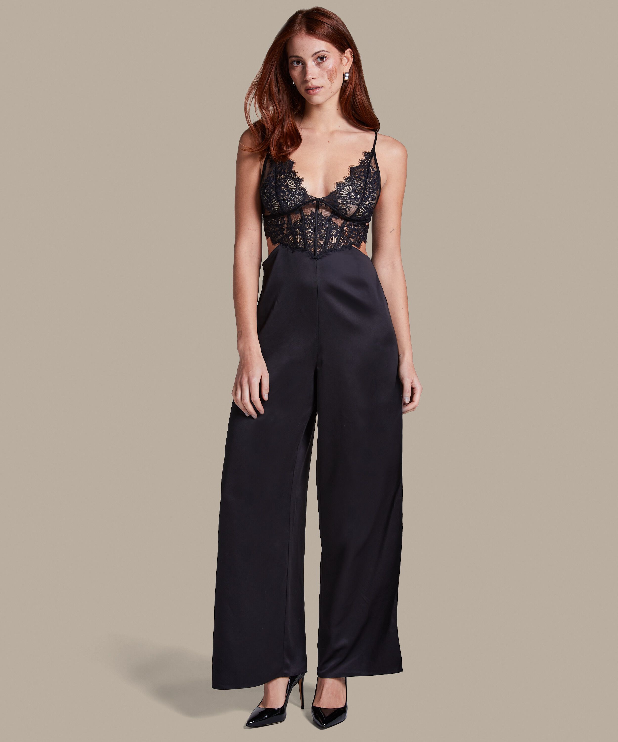 Jumpsuit Zoe, Sort