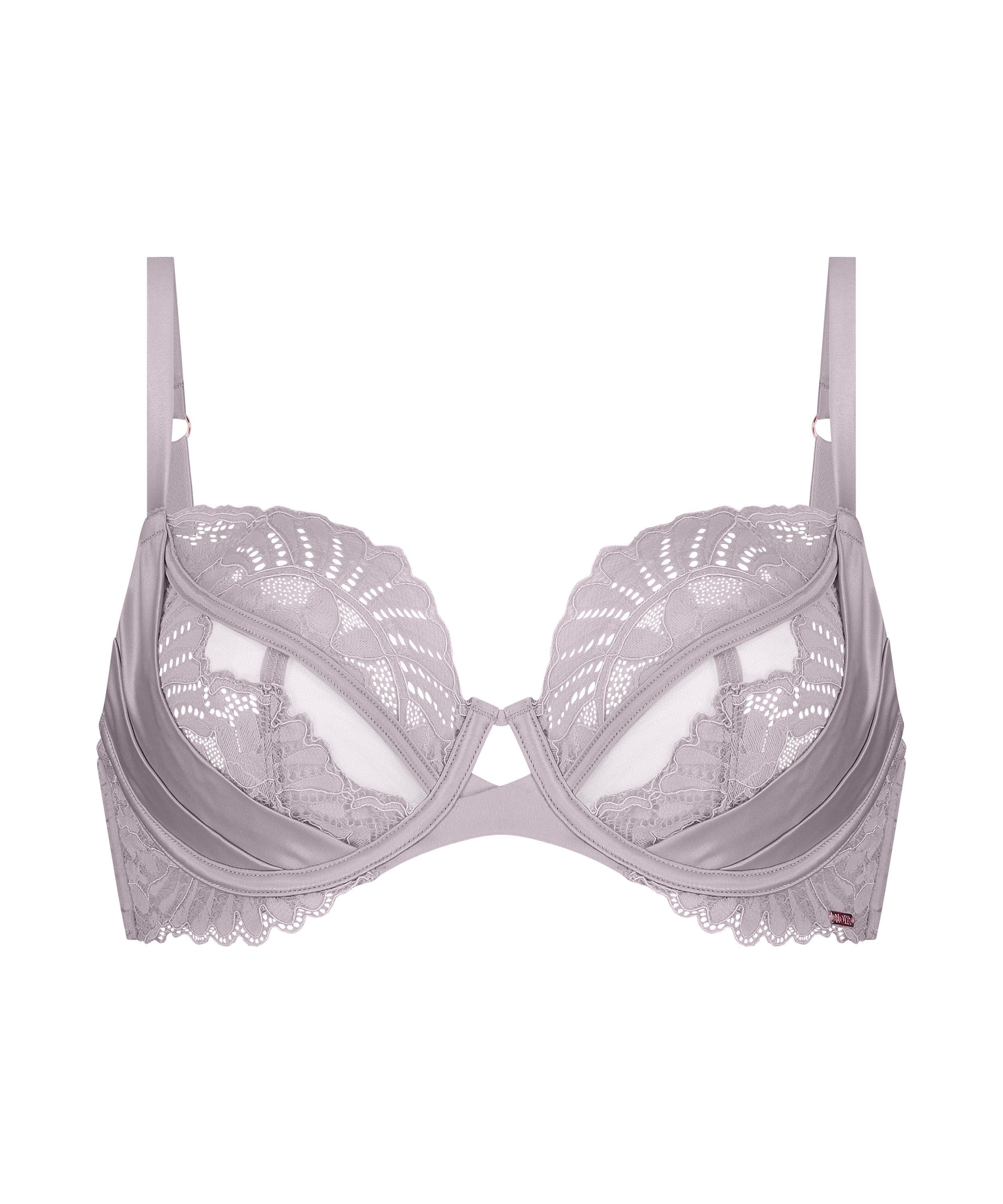 Ikke-formstøbt bøjle-bh Almendra, Lilla, main