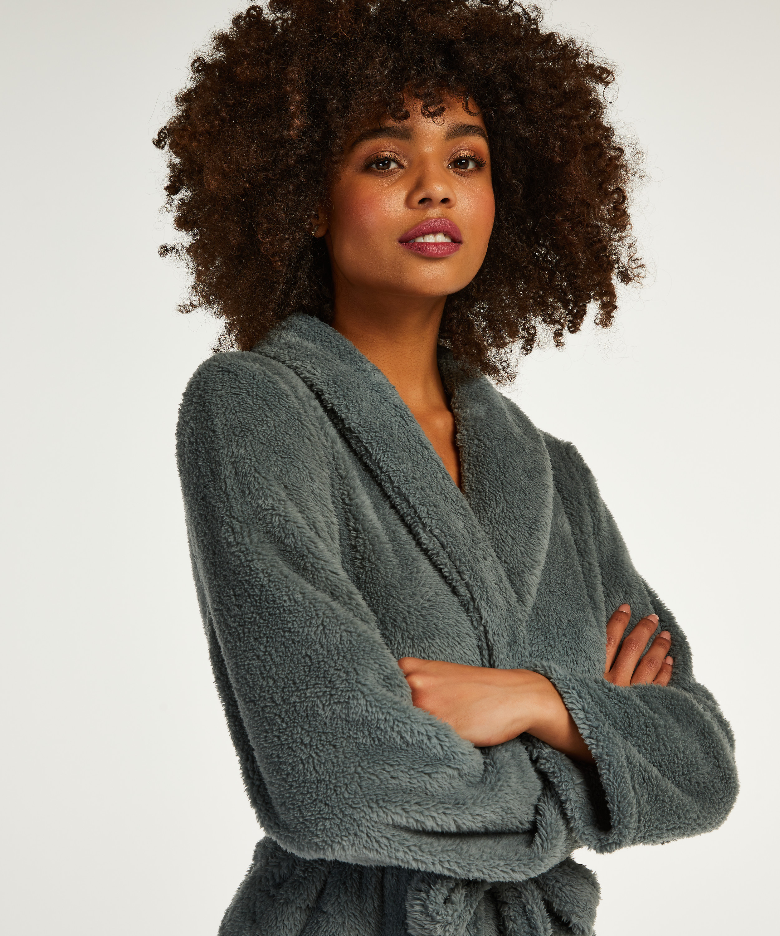 Badekåbe Fleece, Grøn, main