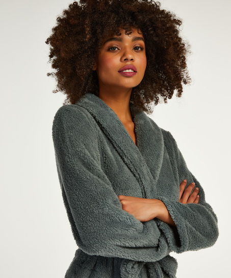 Badekåbe Fleece, Grøn