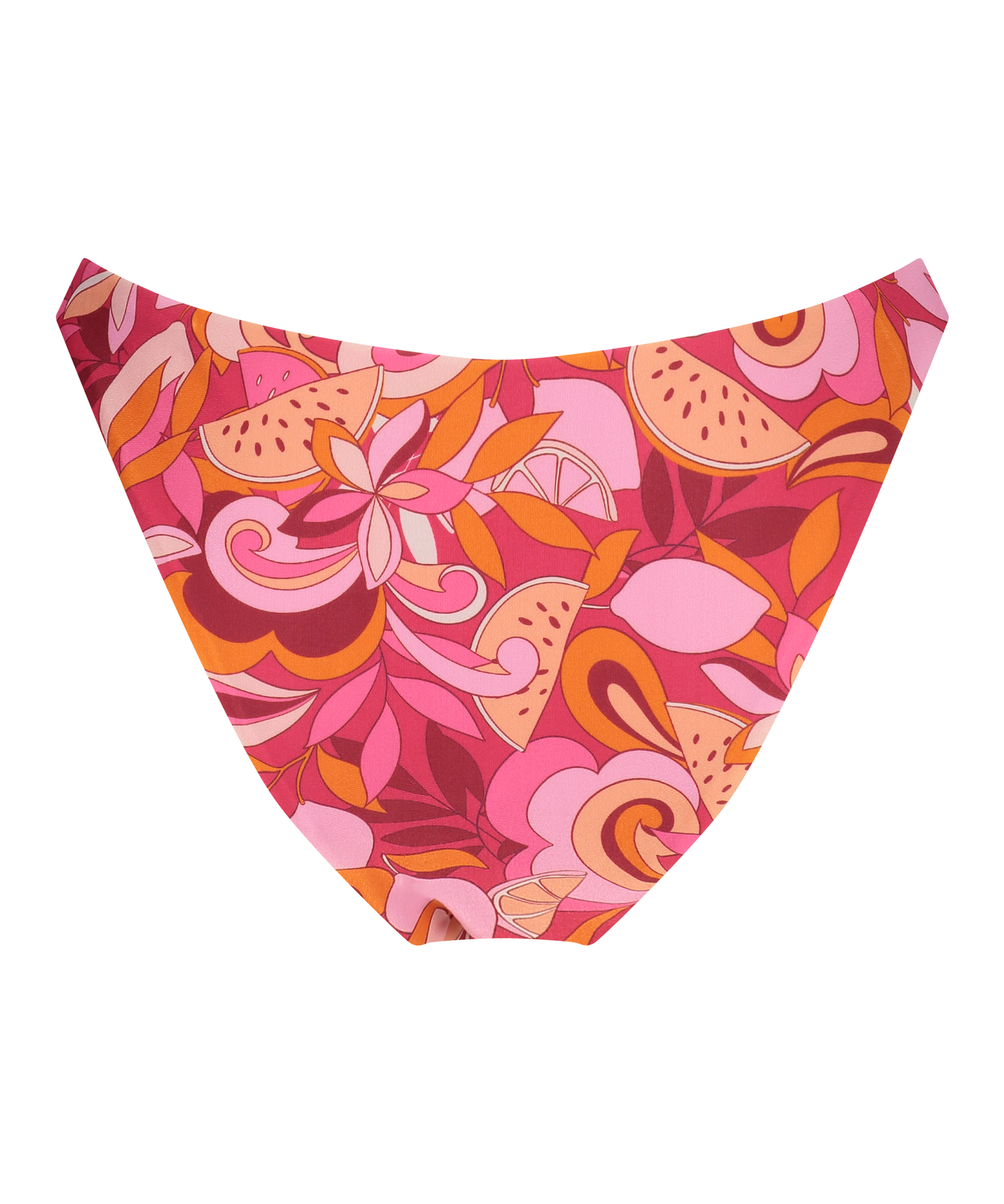 Brasiliansk trusse med h&oslash;j benudsk&aelig;ring Miami, pink, main
