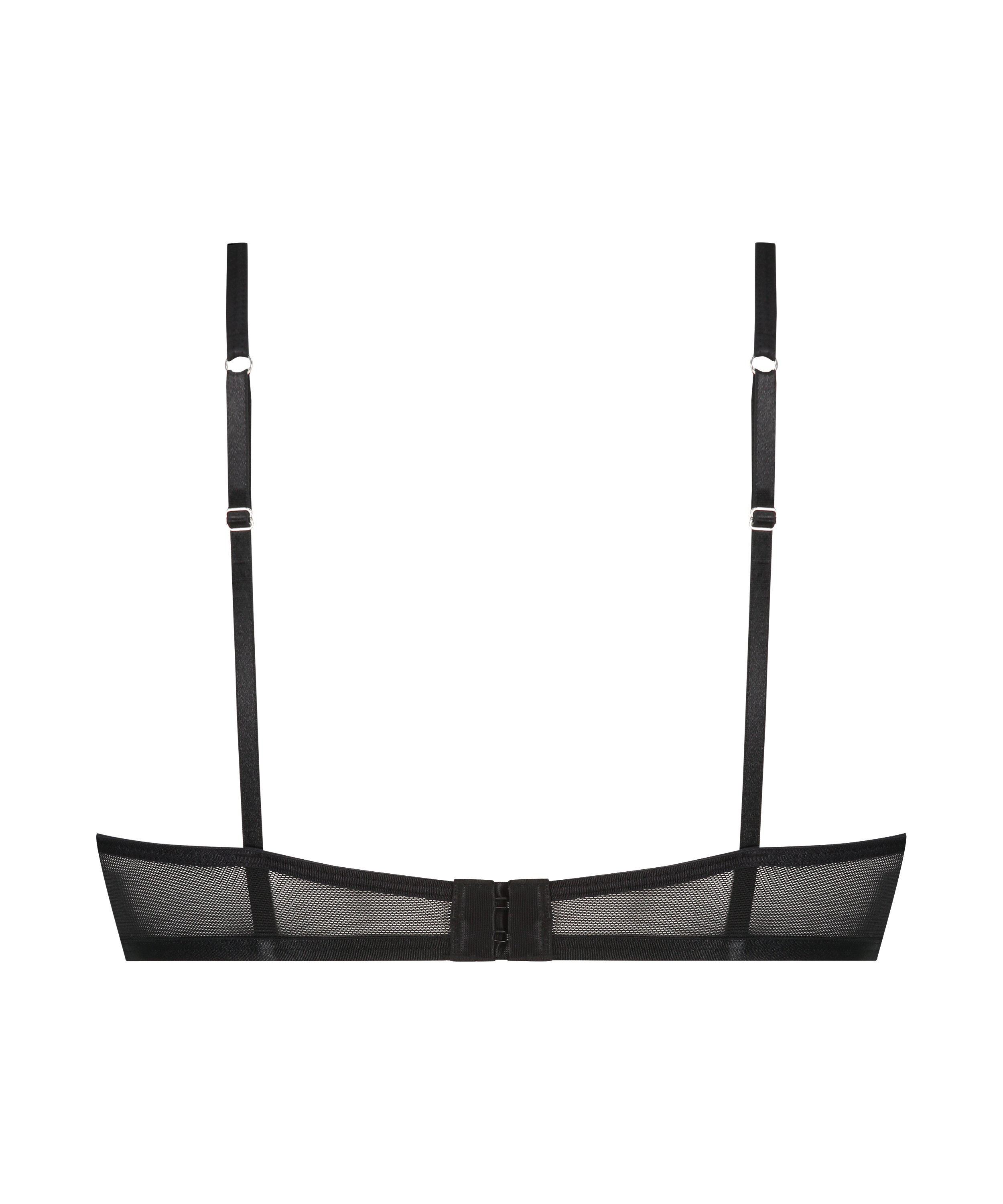 Ikke-formstøbt bøjle-bh Pippa, Sort, main