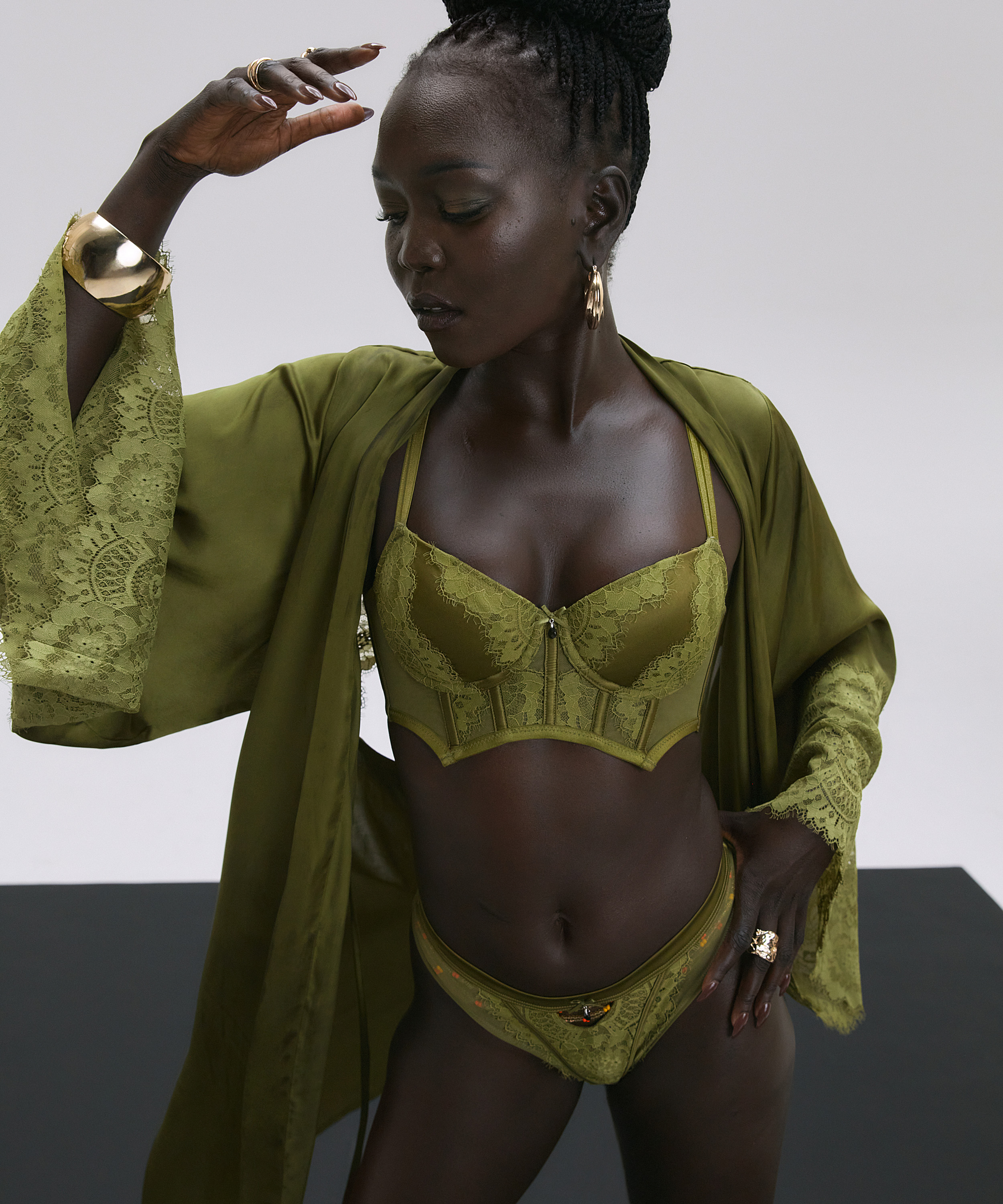 Amelie brasiliansk trusse Amelie, Grøn, main