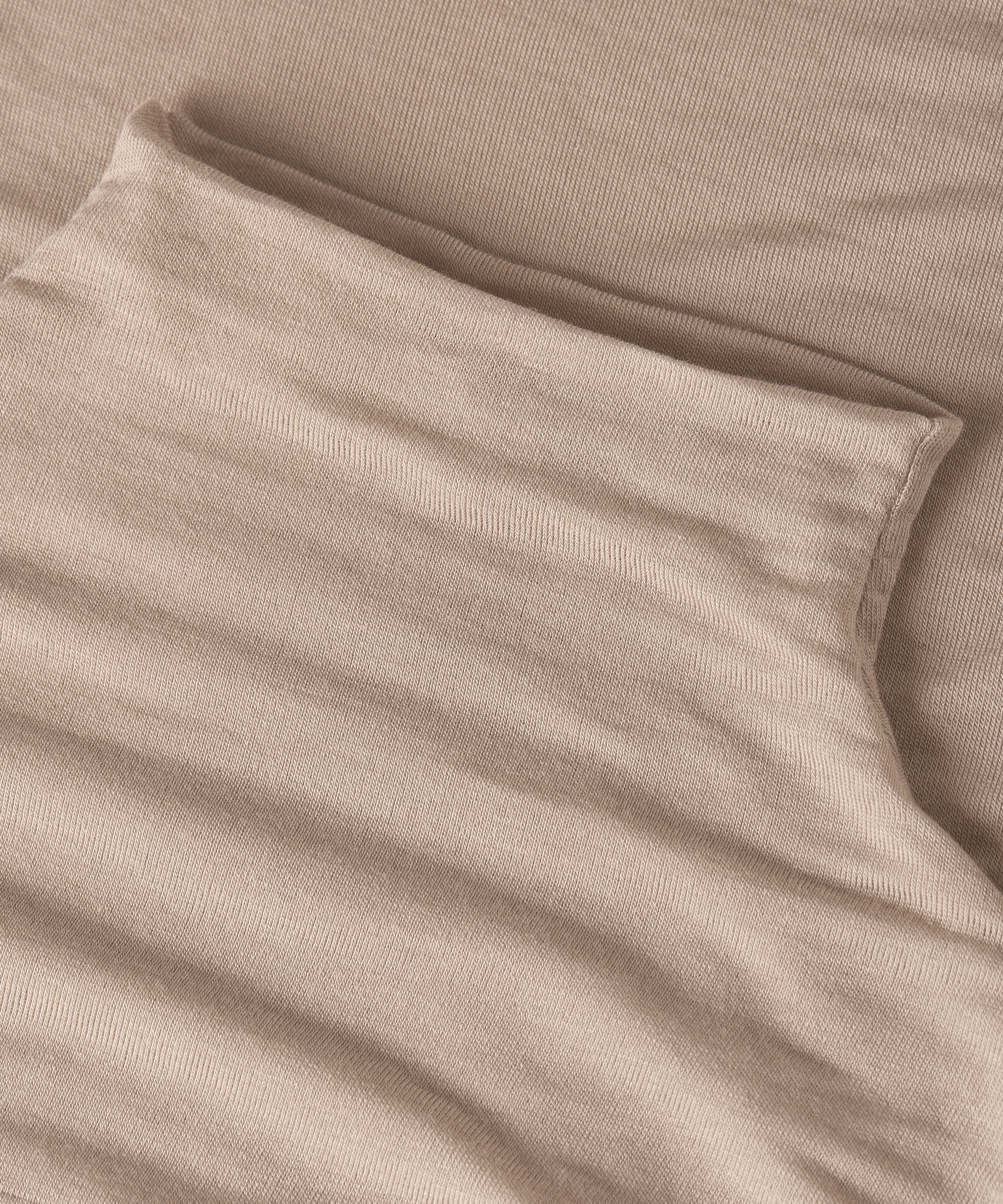 super soft rullekrave bluse med cashmere, Brun, main