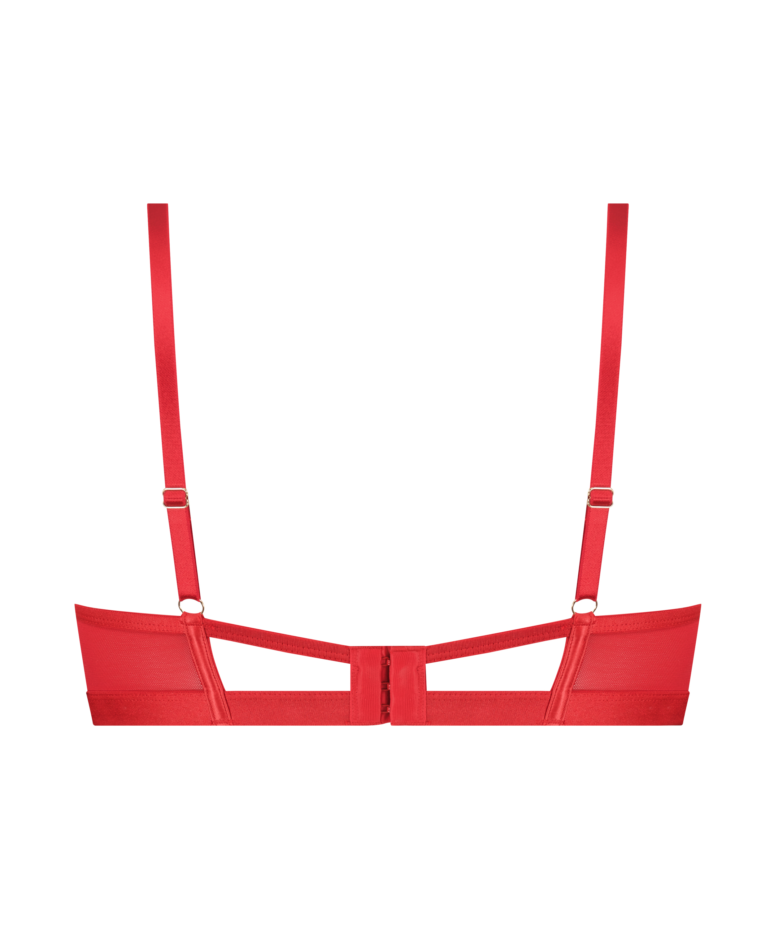 Ikke-formstøbt bøjle-bh Bellini, Rød, main