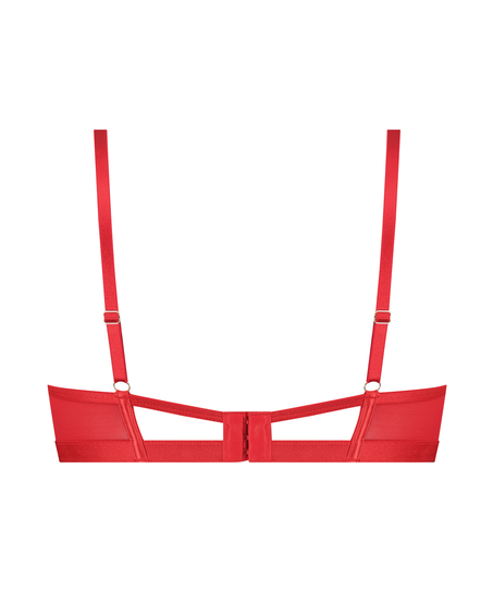 Ikke-formstøbt bøjle-bh Bellini, Rød
