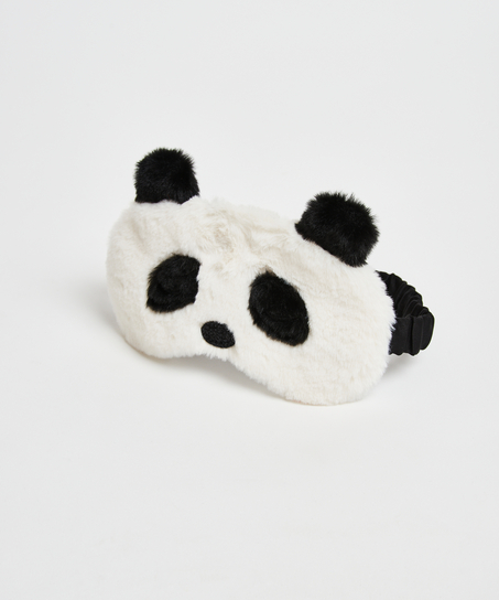 Sovemaske Cute Panda, Hvid
