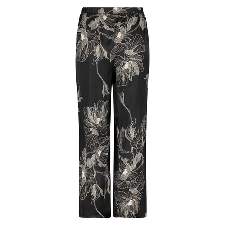 Petite Palazzo buks satin Lotus, sort