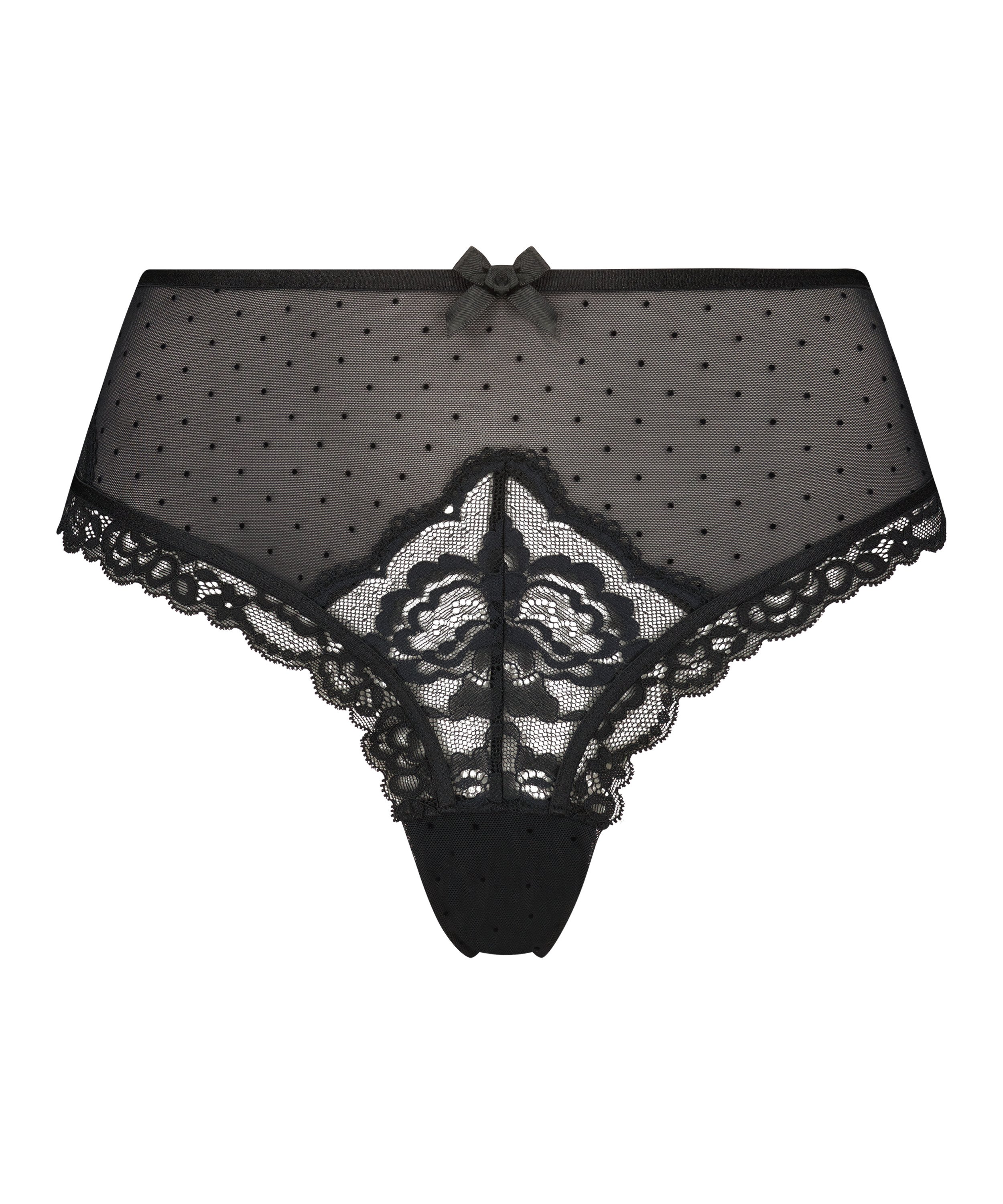 Brasiliansk trusse Indiana Curvy, sort, main