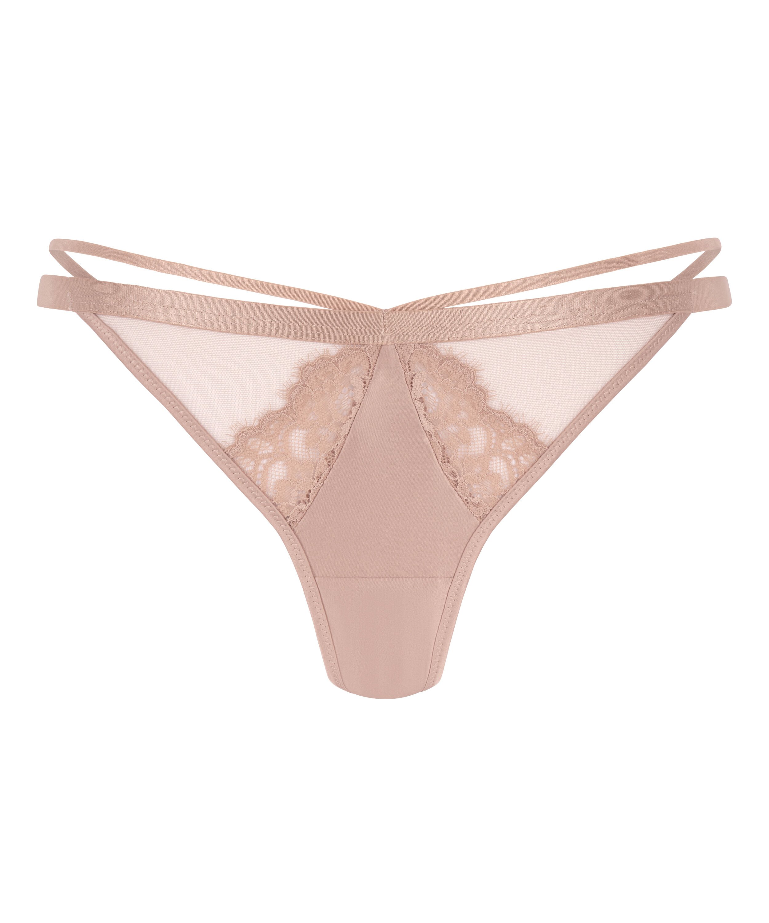 G-streng Nisha, Beige