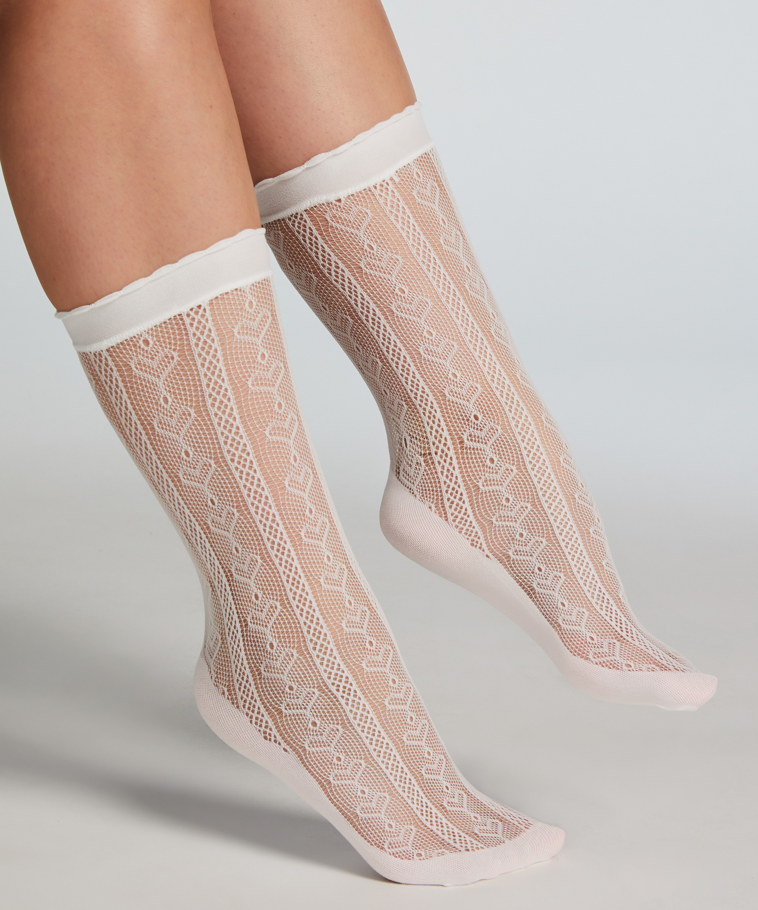 1 par modestrømper, Hvid, main