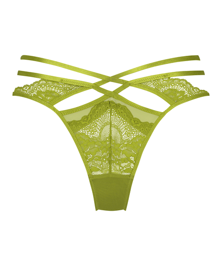 G-streng Janine, grøn