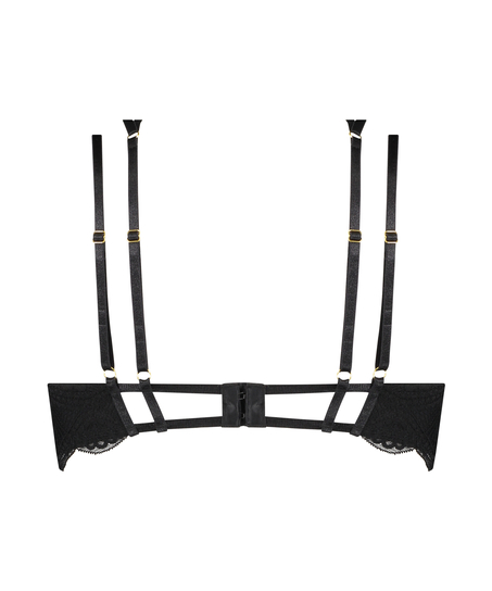 Formstøbt bøjle-bh Blondie, Sort