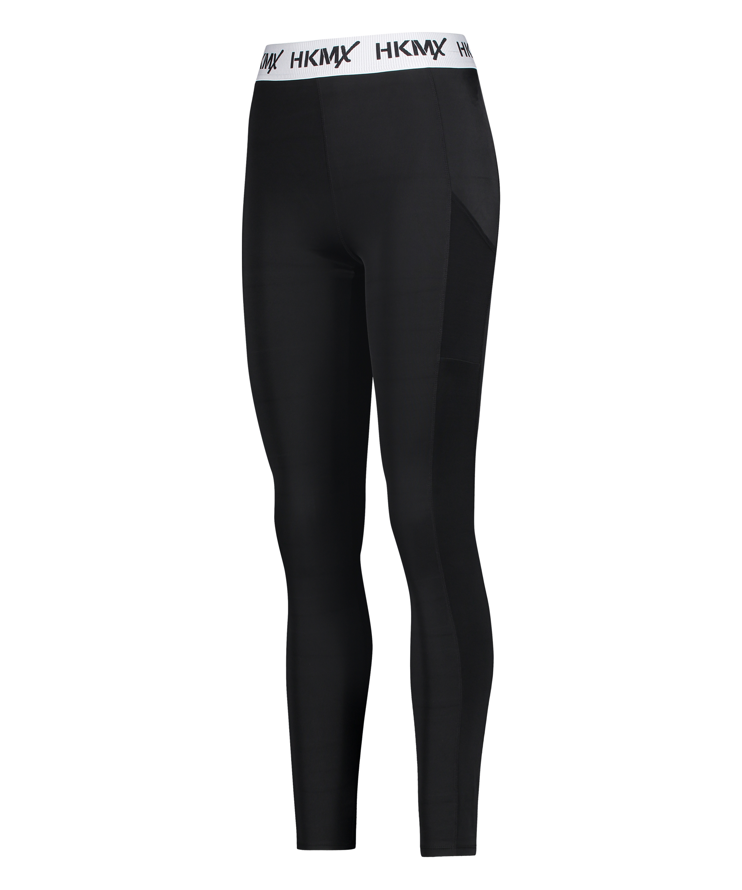 HKMX sportsleggings med normal talje, Sort, main