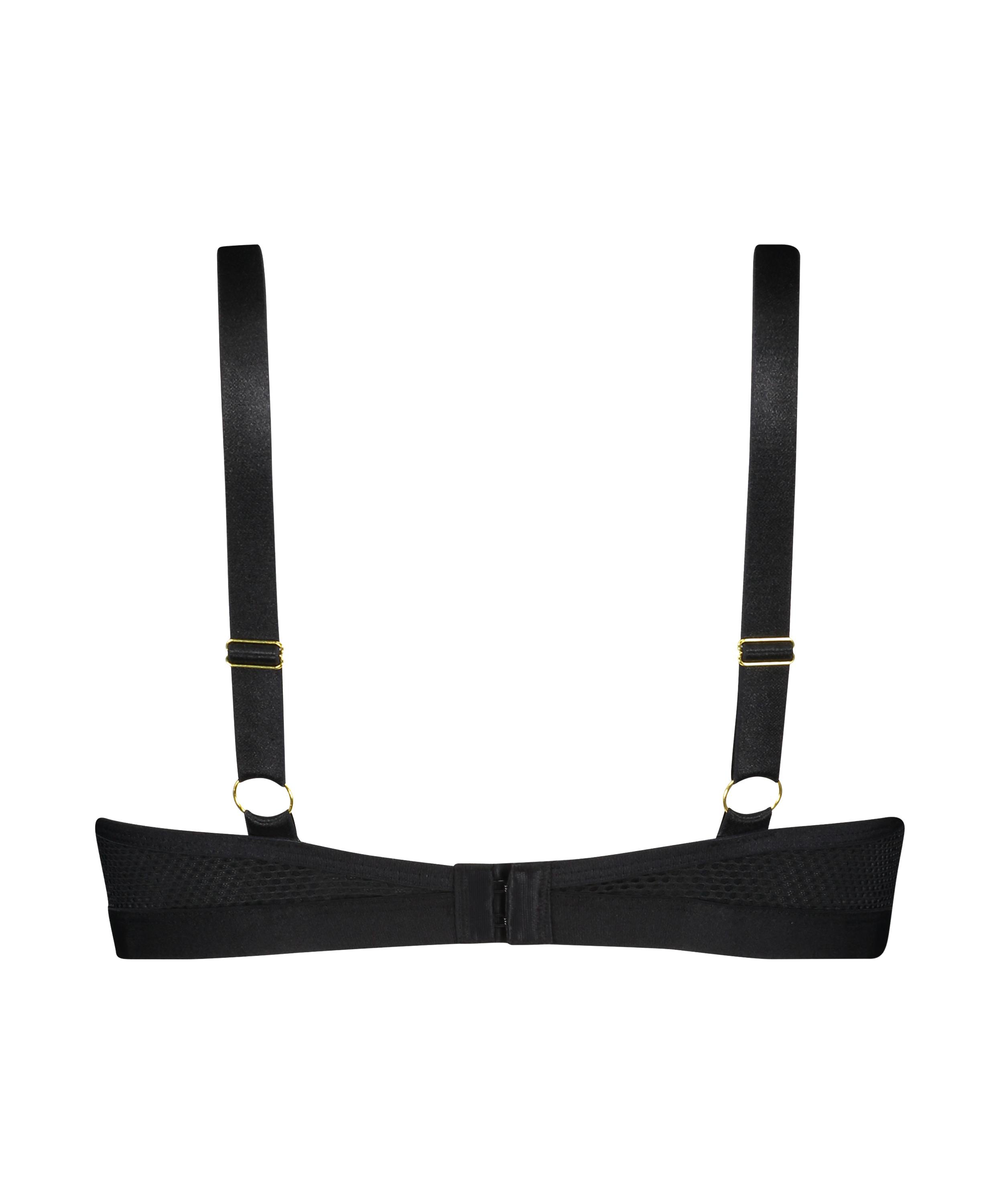 Ikke-polstret b&oslash;jle-bh Sting, Sort, main