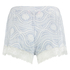 Pyjamasshorts Jersey Lace, Bl&aring;