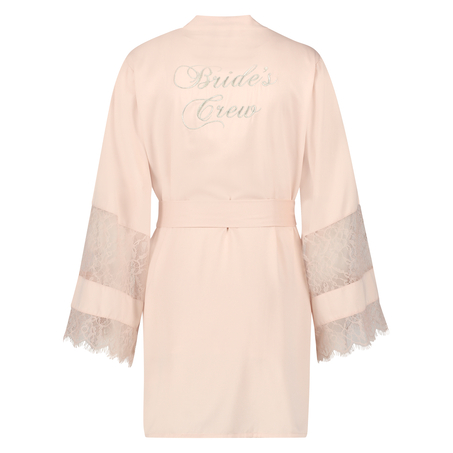 Kimono satin Bridal, Lyser&oslash;d