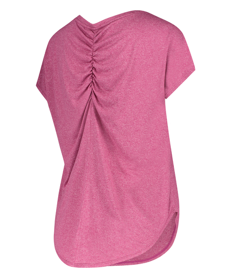 HKMX Sports-t-shirt Asana, pink