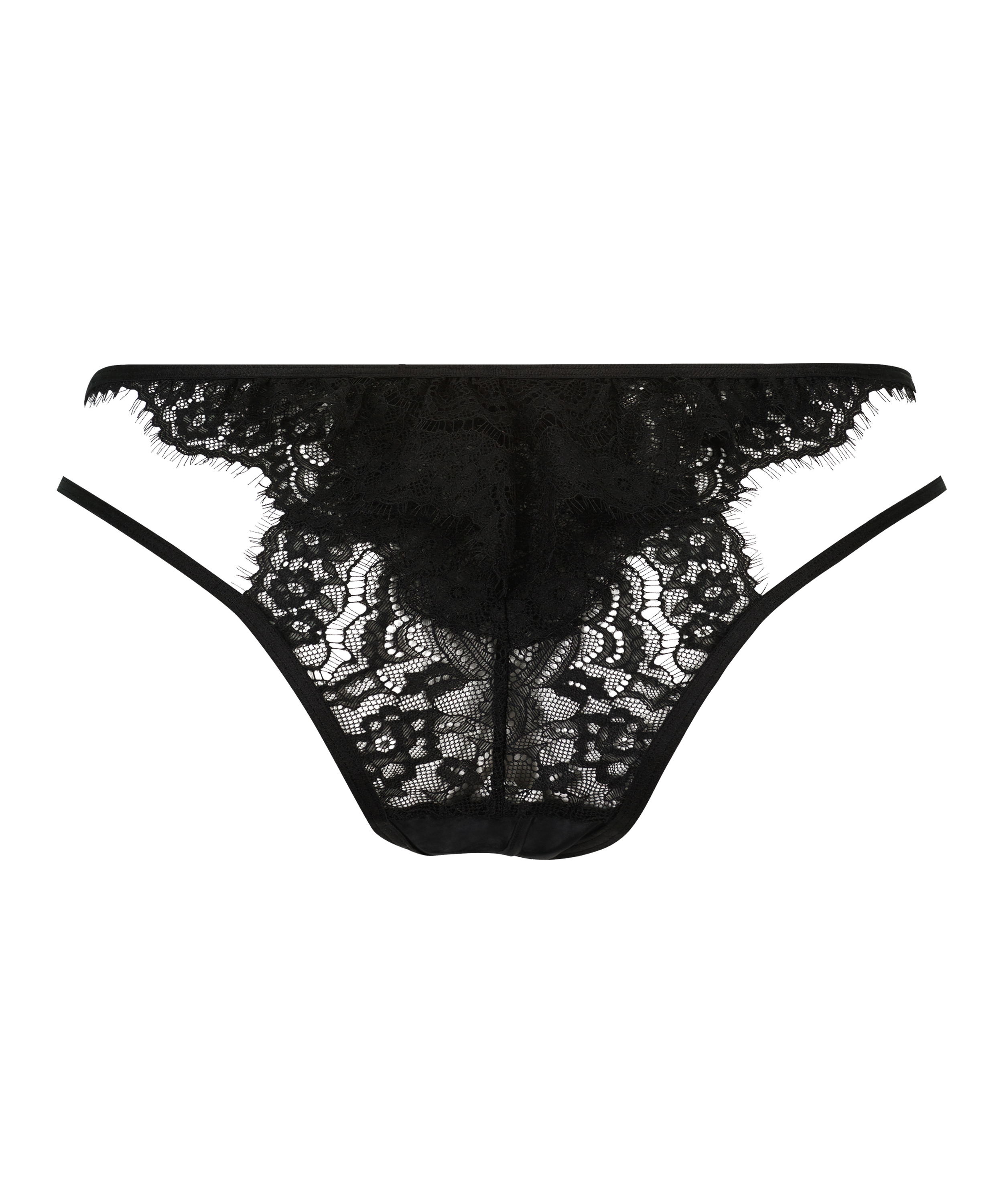 Brasiliansk trusse med h&oslash;j udsk&aelig;ring bundl&oslash;s Portia, sort, main