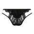 Brasiliansk trusse med h&oslash;j udsk&aelig;ring bundl&oslash;s Portia, sort
