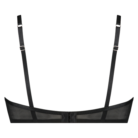 Ikke-formstøbt bøjle-bh Sosha, Sort