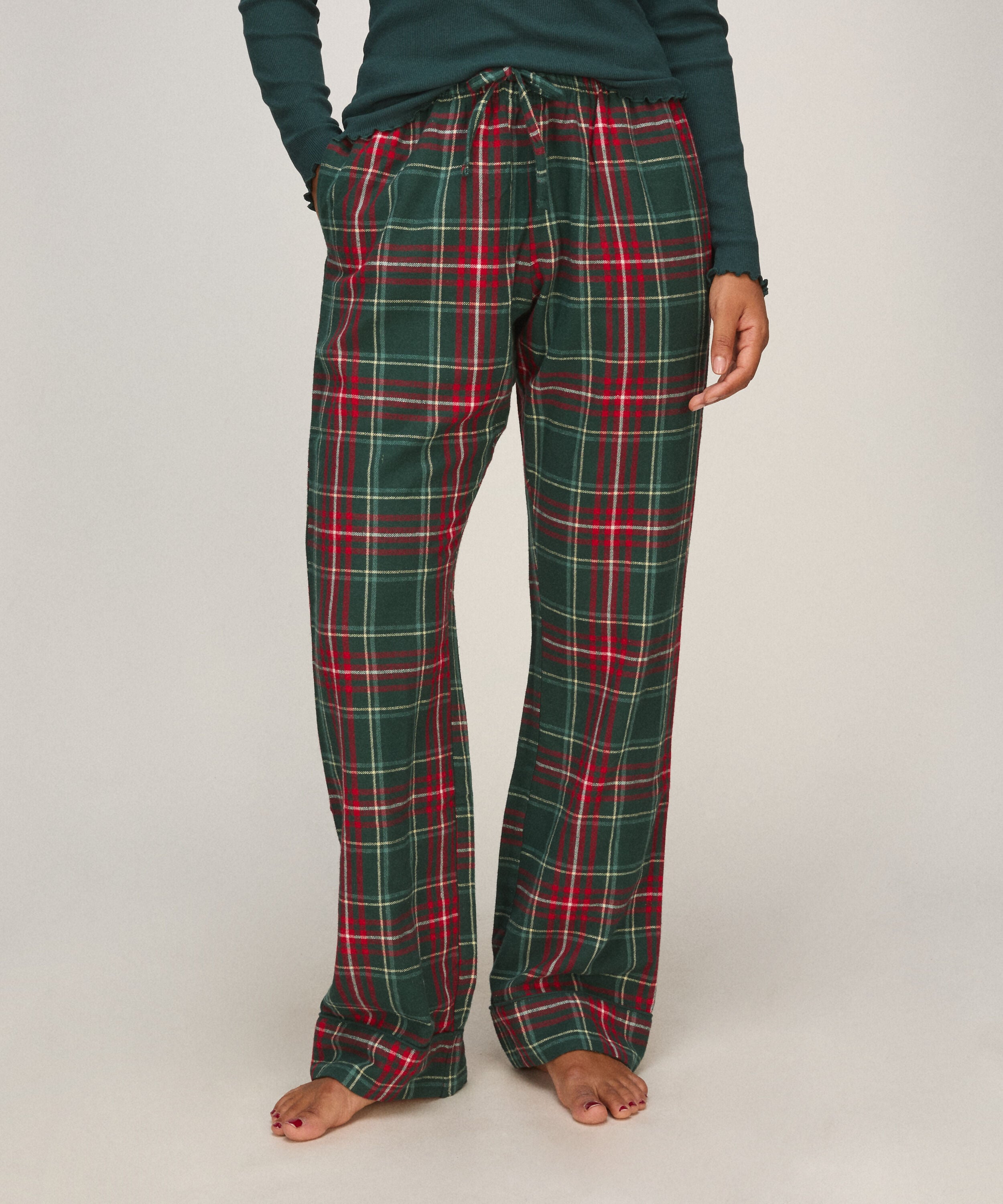 Tall Pyjamasbukser af flanell