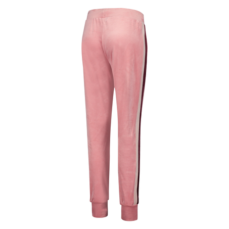 Velours joggingbukser, pink