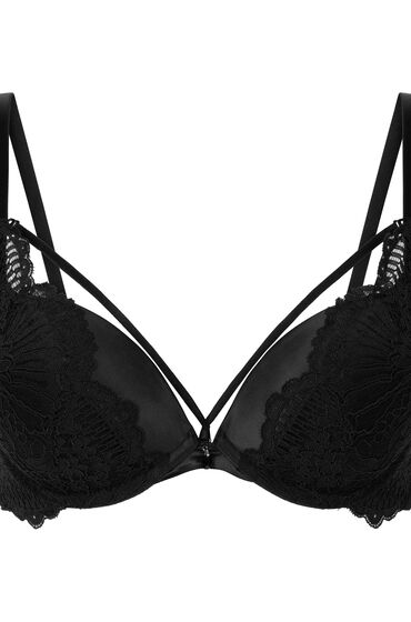 Hunkemöller Formstøbt maximizer-bøjle-bh Whitney sort