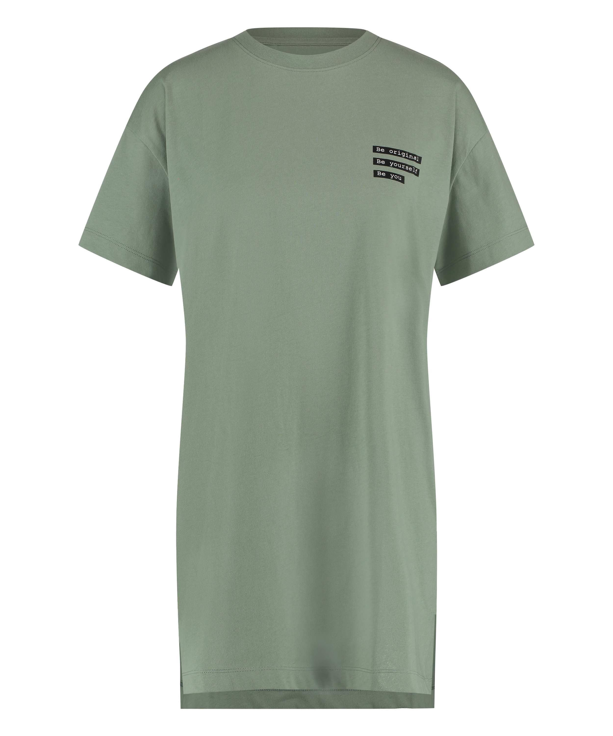 Natskjorte rund hals, Grøn, main