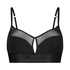 Bralette mesh Flexing, Sort
