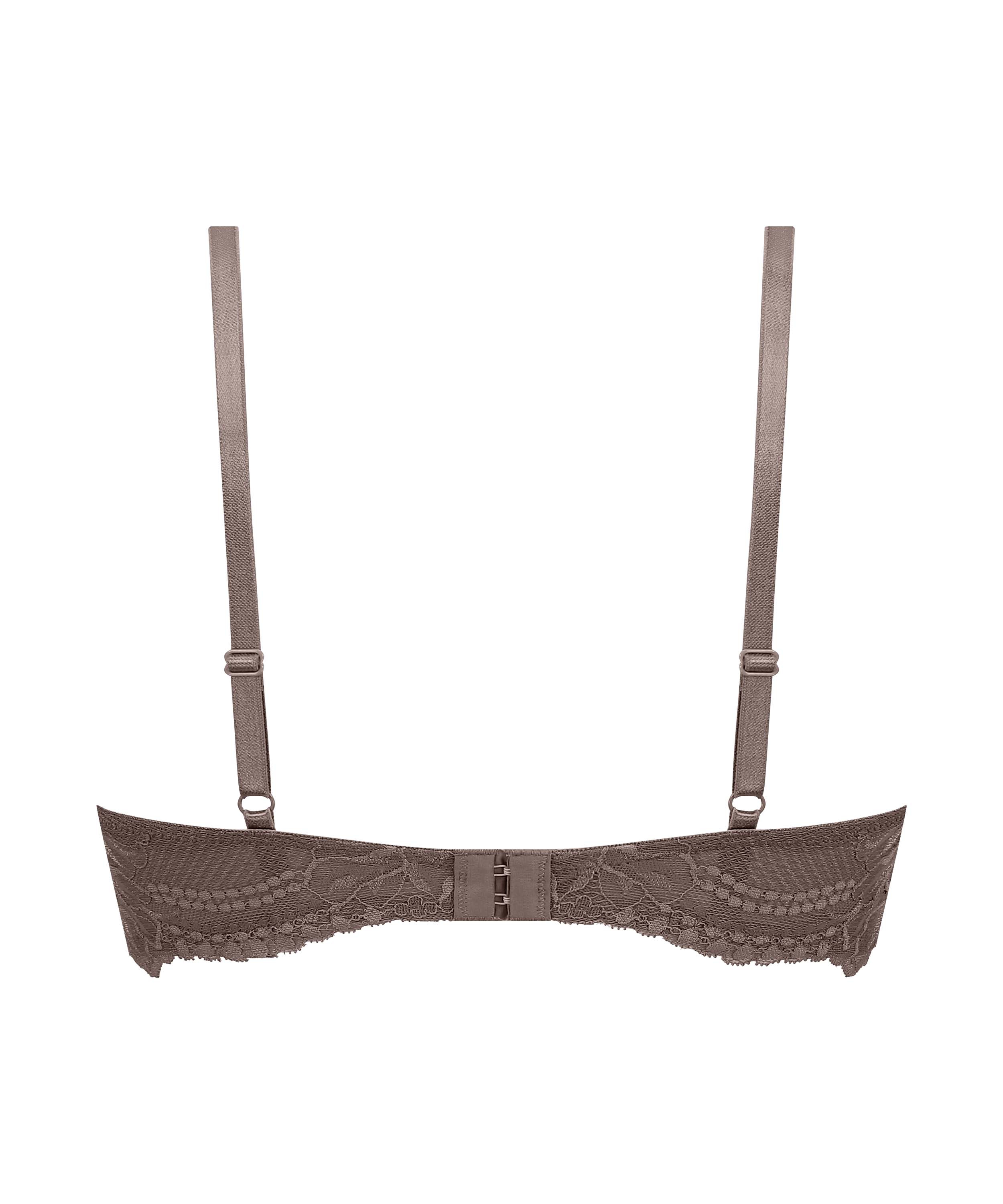 Formstøbt bh uden bøjle Leonie, Brun, main