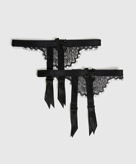 Suspender cuffs, Sort