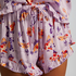 Pyjamasshorts Satin, Lilla