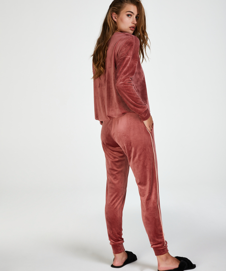 Joggingbukser Velour, pink
