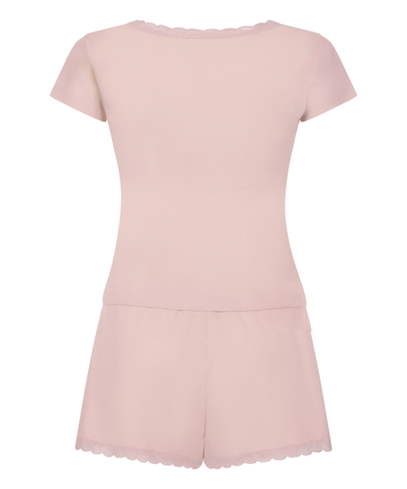 Pyjamas i rib og blonde, Lyser&oslash;d