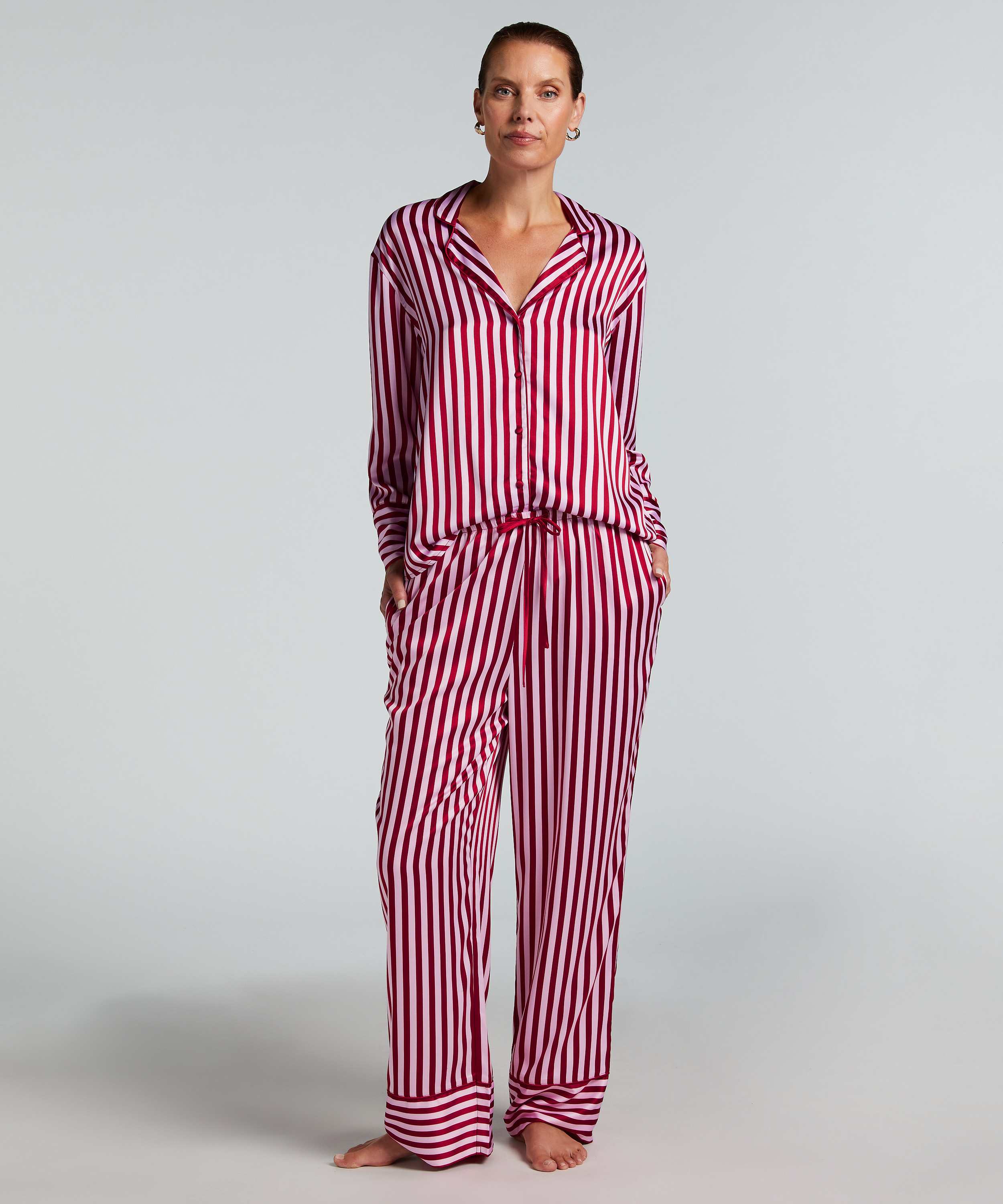 Satinbukser, Lyserød, main