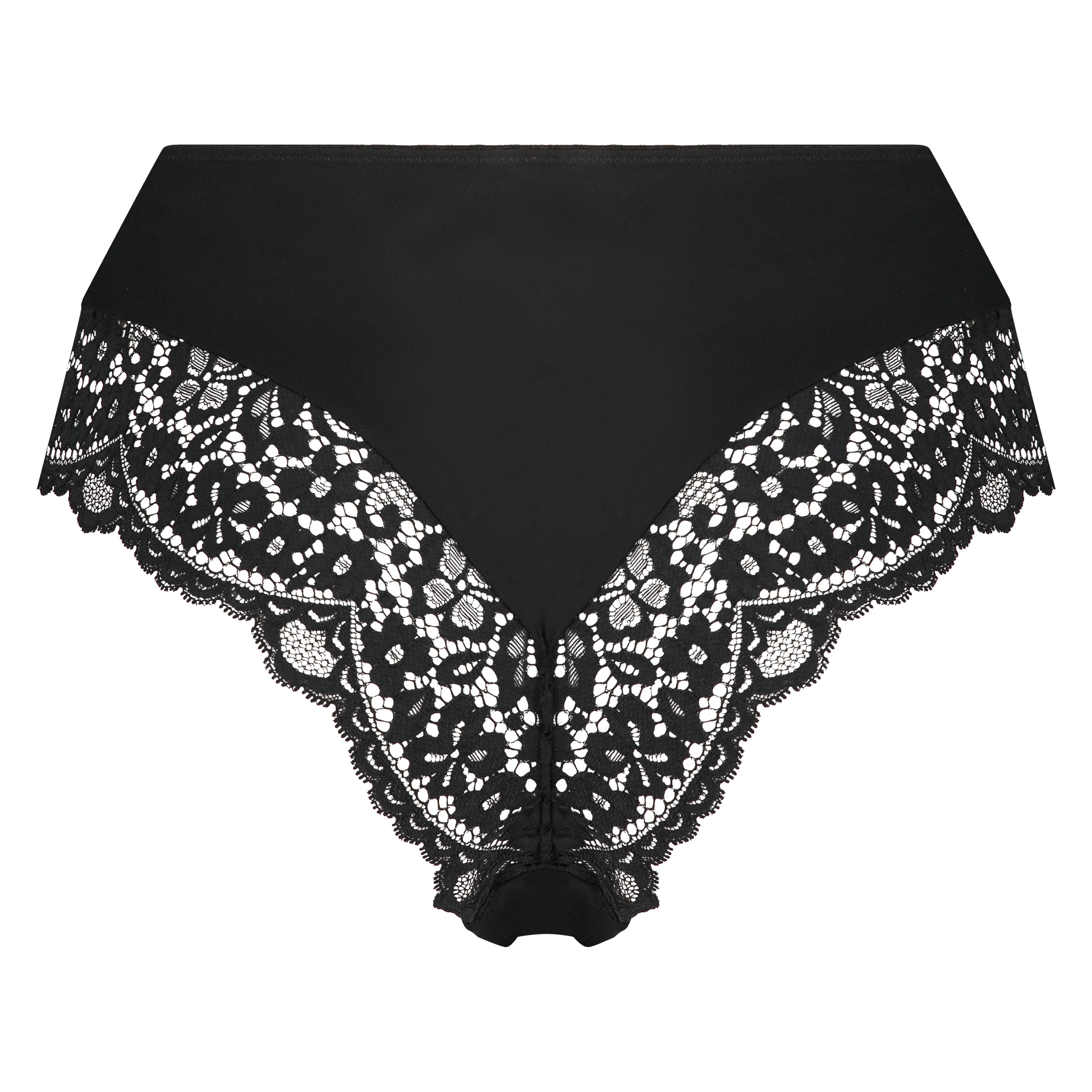 Marina, brasiliansk trusse med h&oslash;jt snit, sort, main