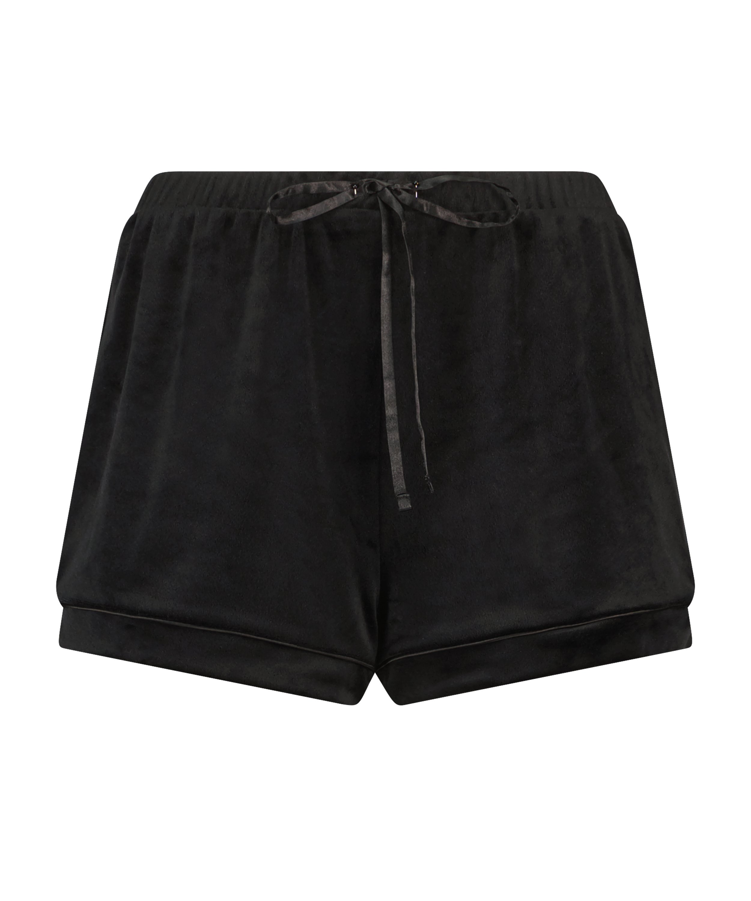 Shorts Velour, sort, main