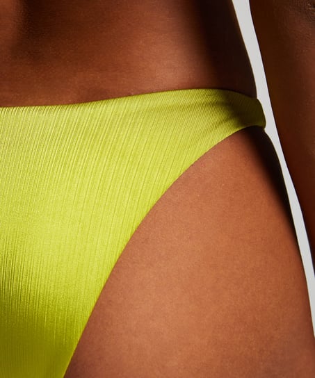 Højskåret Bikinitrusse Luna, Grøn