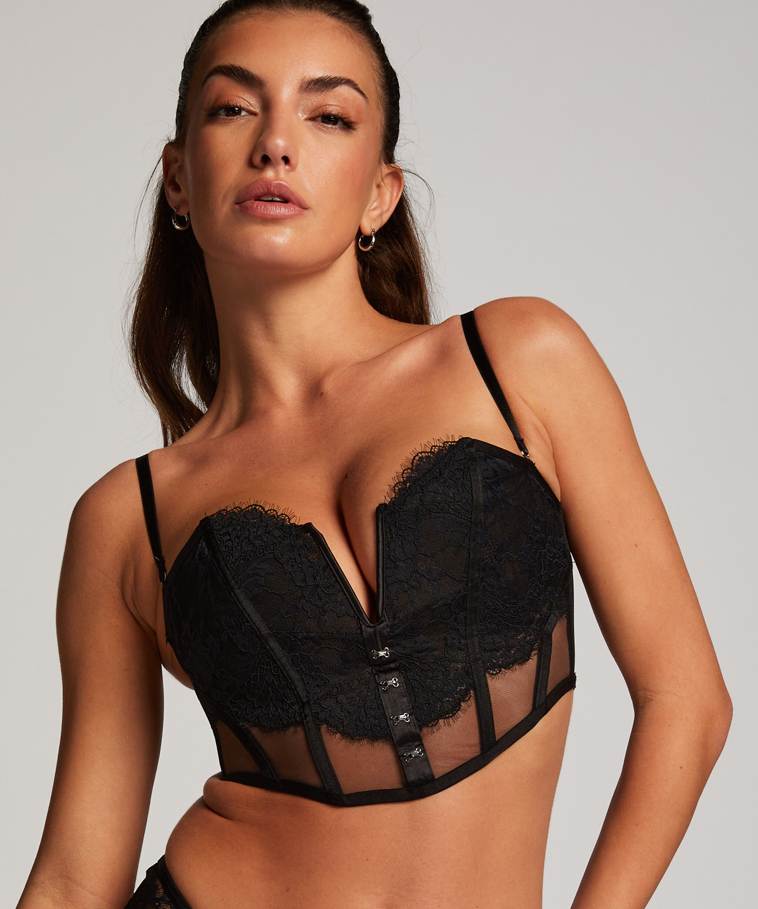 Bustier Isabella, sort