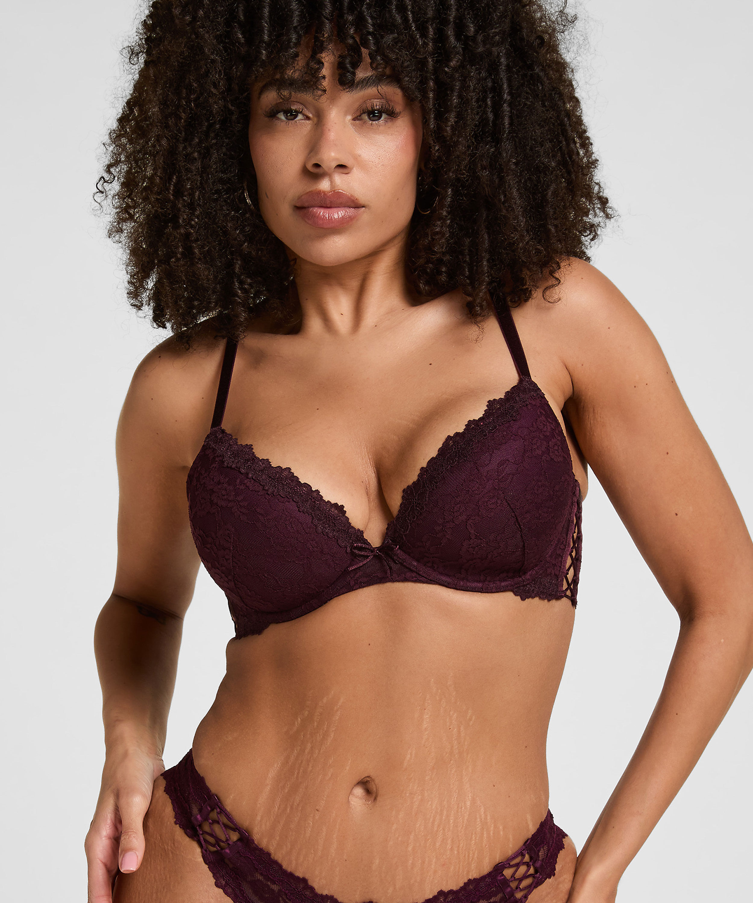 Polstret Underwired Bra Aveline, Lilla Polstret Underwired Bra Aveline, Lilla