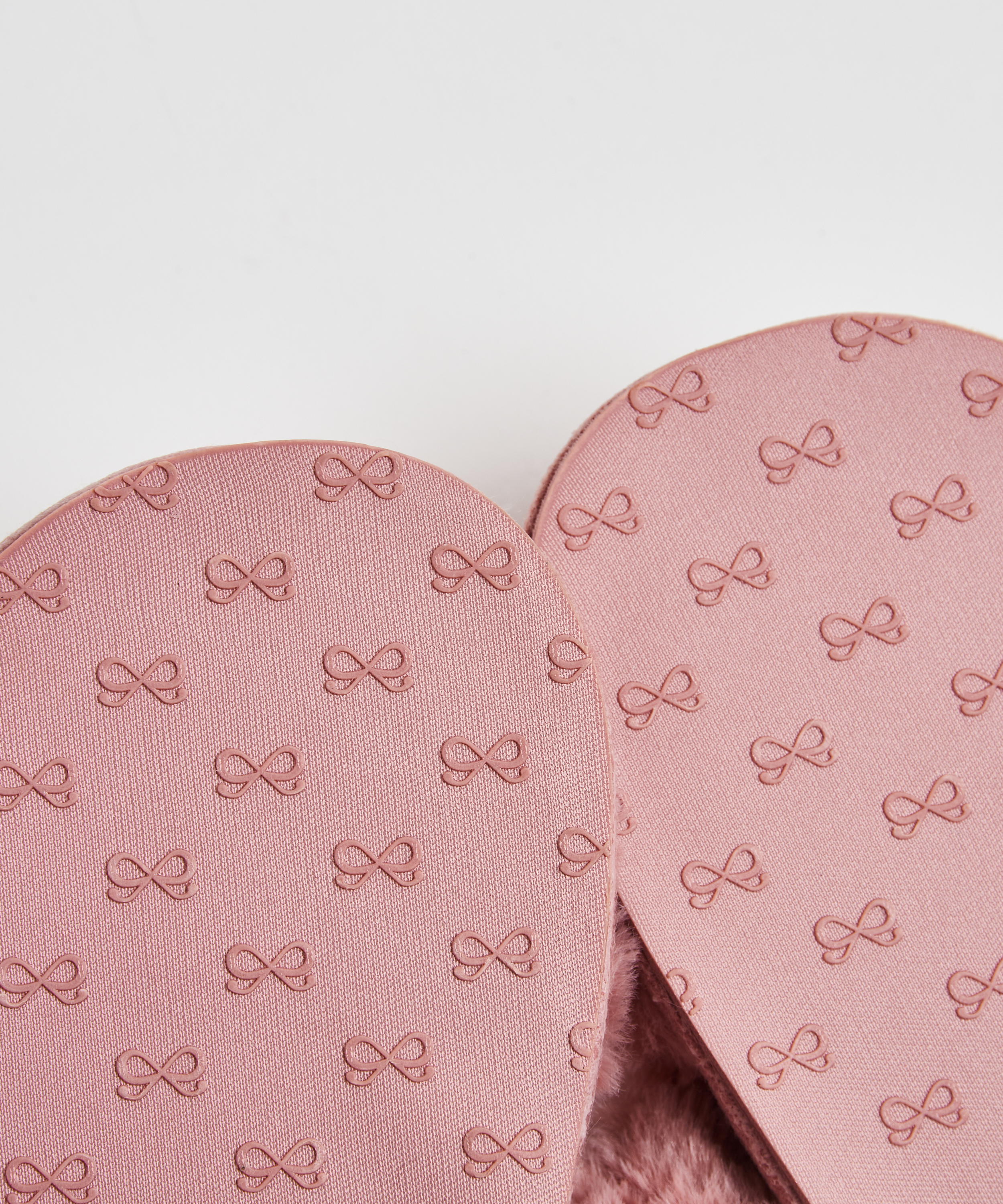 Fake Fur hjemmesko, pink, main