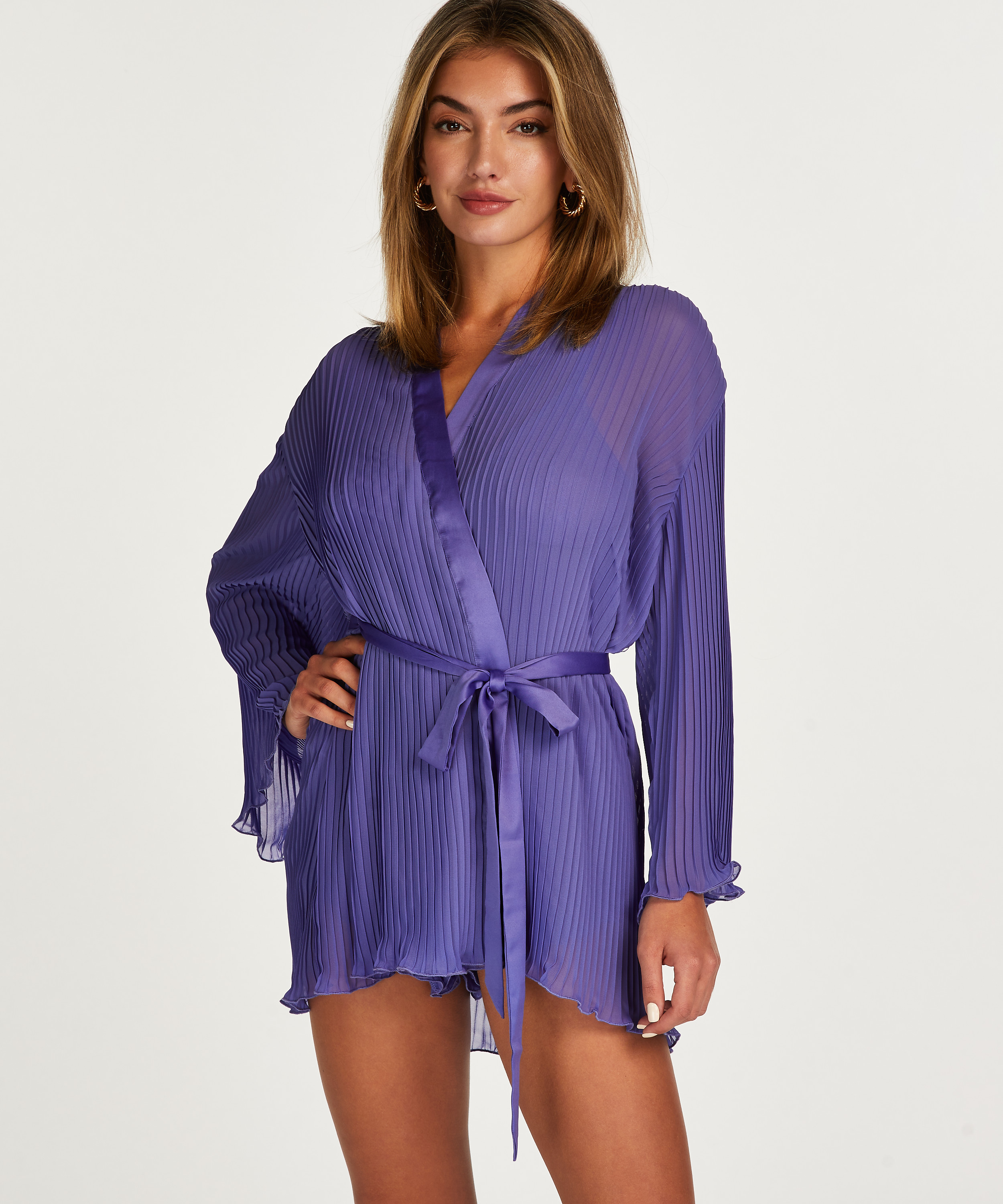 Chiffon Kimono, Lilla, main