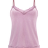 Cami top Velours Lace, Lilla