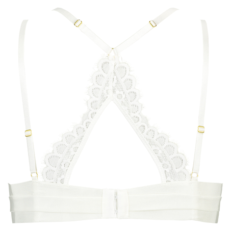 Peaches ikke-formst&oslash;bt b&oslash;jle-bh, Hvid