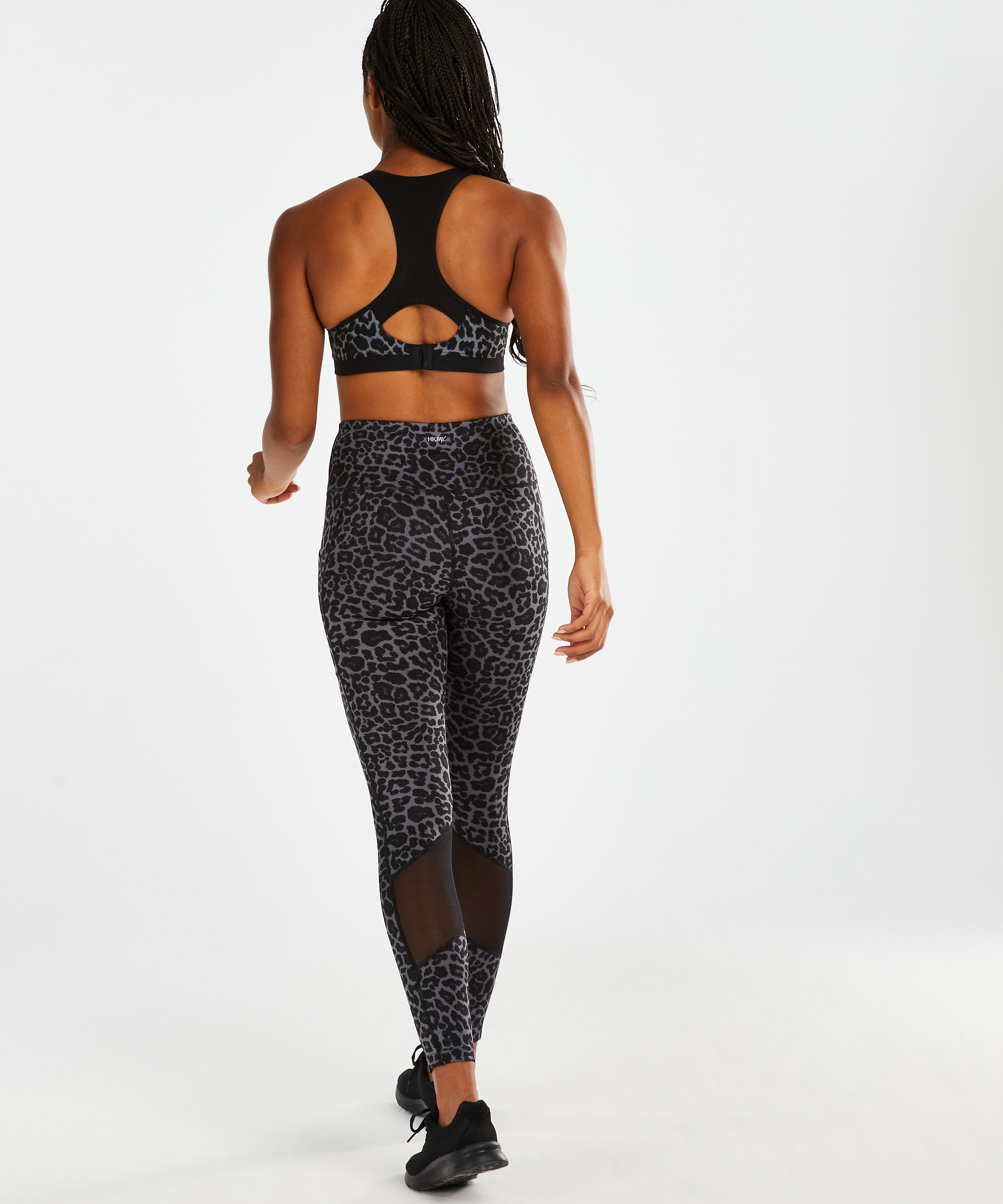 HKMX Oh My Squat-leggings med h&oslash;j talje, Gr&aring;, main