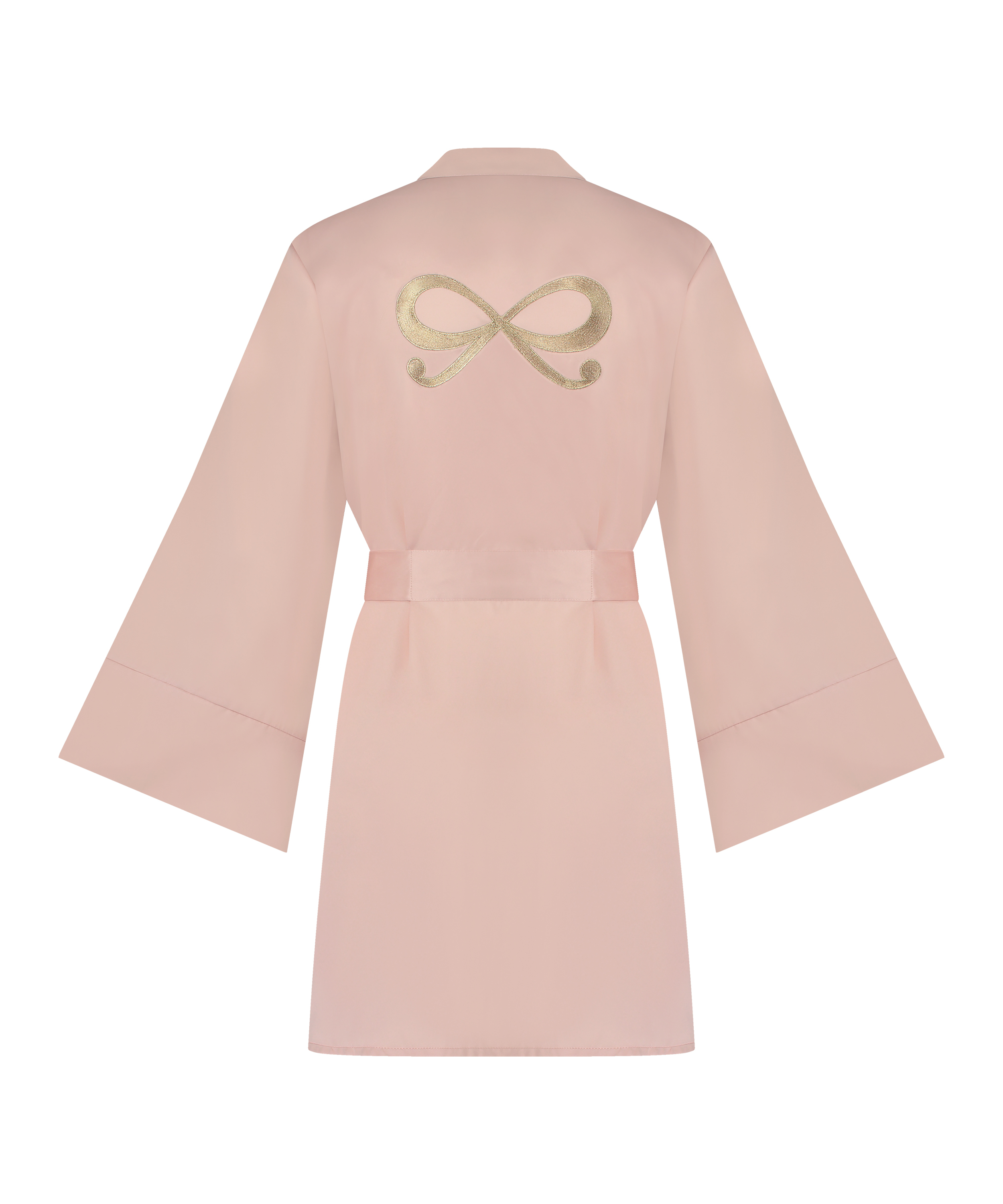 Kimono Satin, Lyserød, main