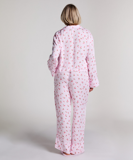 Satinbukser, Lyserød