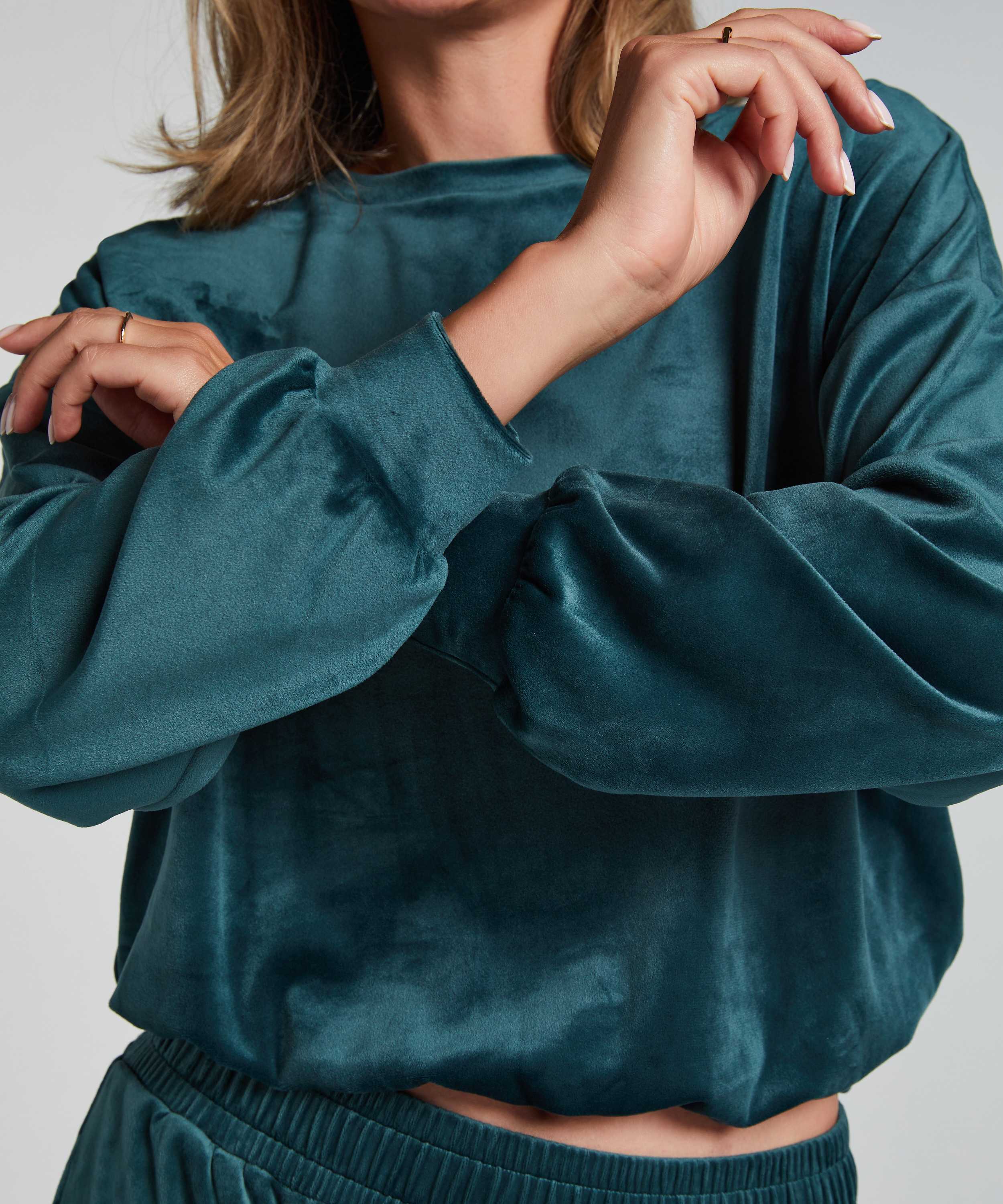 Velourtop, Gr&oslash;n, main